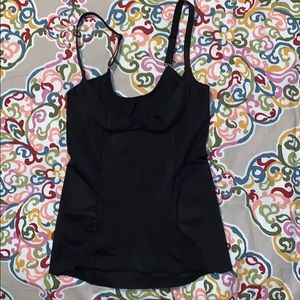 Push up singlet nude and black